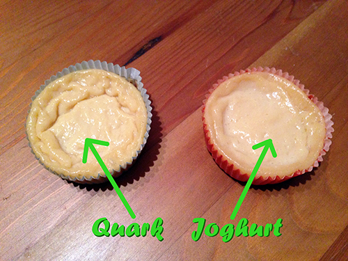 Veganer Quark vs. Joghurt - Käsekuchen