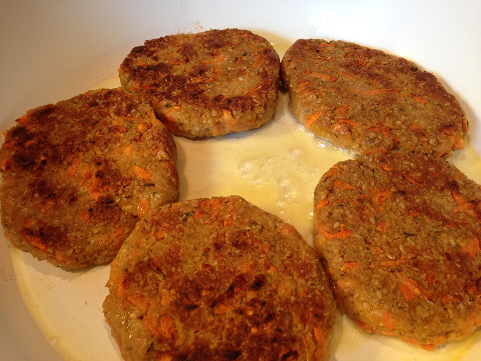 Okara Bratline - vegane Burger Patties